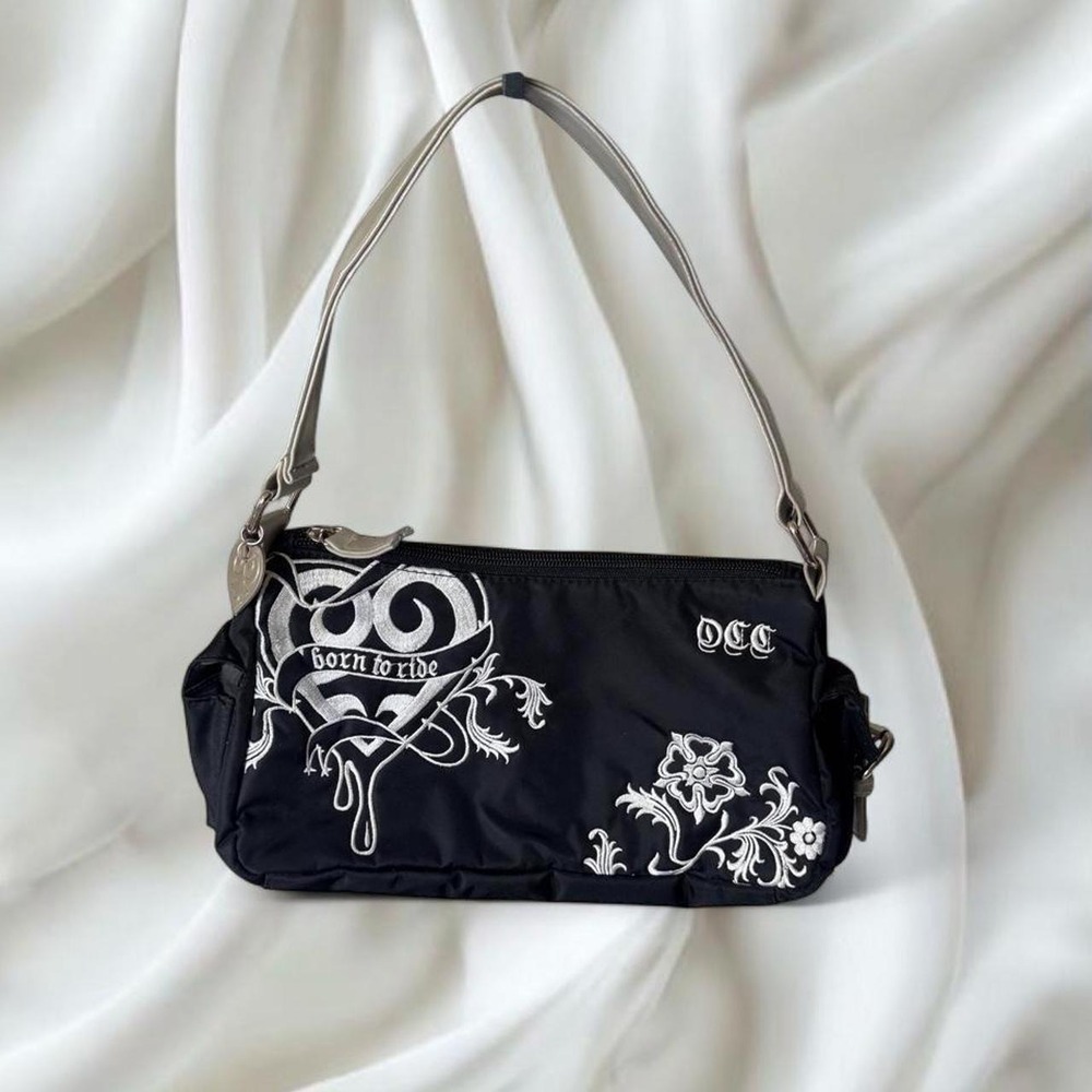 Orange County Choppers "Born to Ride" shoulder bag y2k vintage grunge skater‎